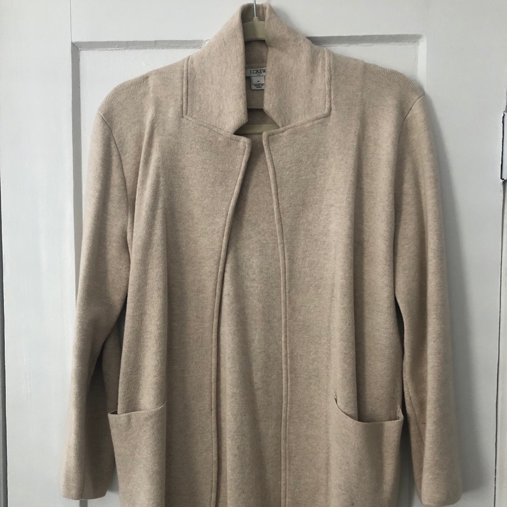 J. Crew sweater blazer
